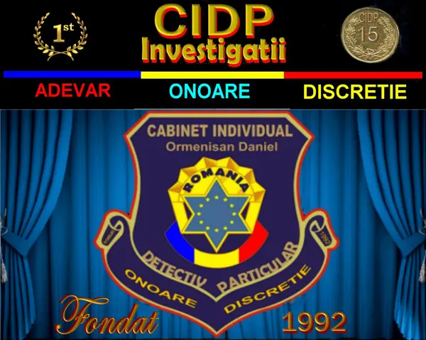 CABINET INDIVIDUAL DETECTIV PARTICULAR - Ormenisan Daniel 