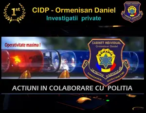 Servicii persoane fizice - CIDP - Ormenisan Daniel - Actiuni in colaborare cu Politia Romana