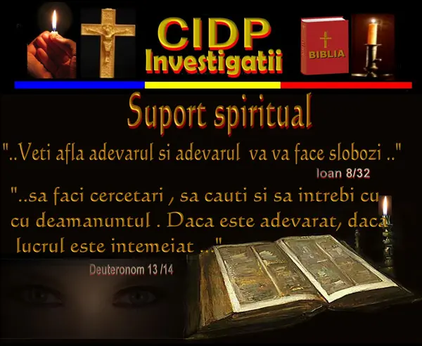 Suport Spiritual CABINET INDIVIDUAL DETECTIV PARTICULAR - Ormenisan Daniel 