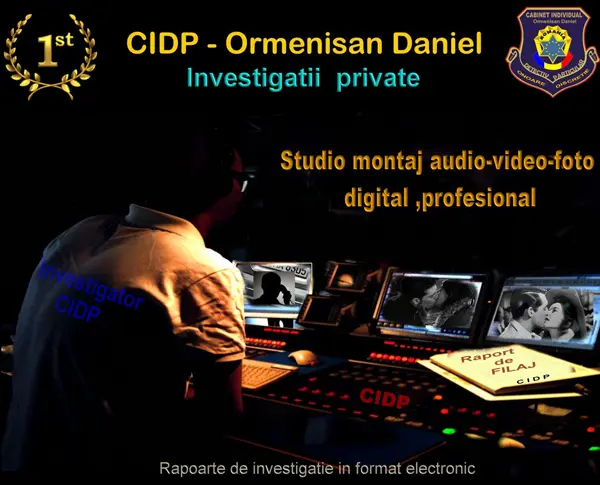 Private detective office - Ormenisan Daniel 